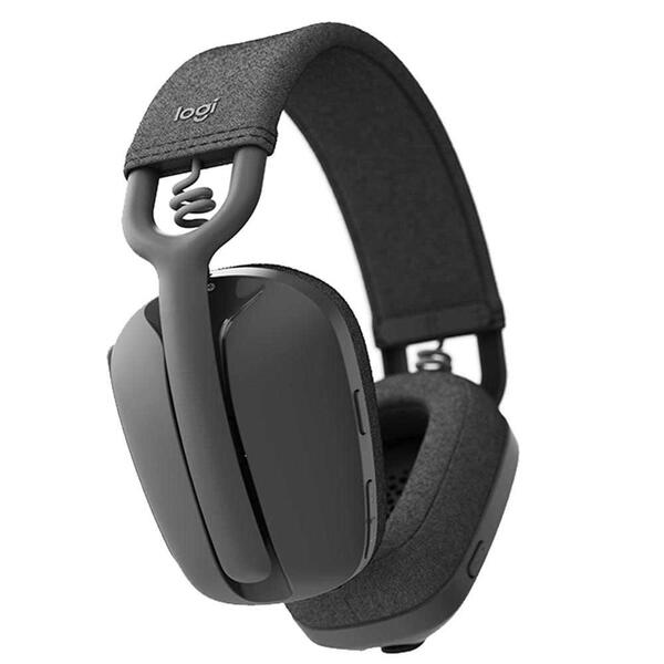 Fone De Ouvido Sem Fio Logitech Zone Vibe 100 Headset Grafite