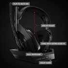 Fone De Ouvido Sem Fio Para Jogos Astro A50 + Base Para Ps4 9