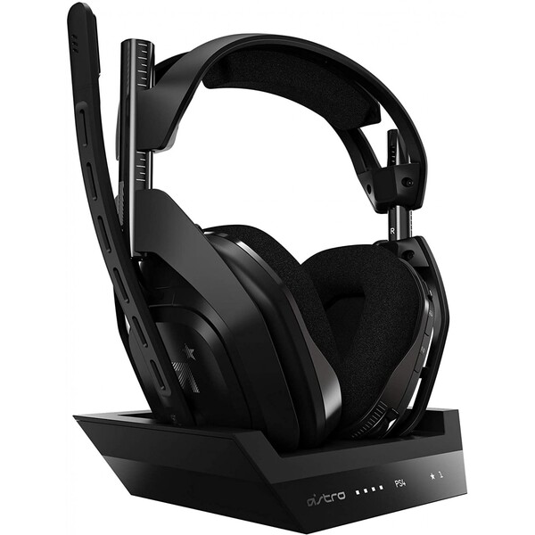 Fone De Ouvido Sem Fio Para Jogos Astro A50 + Base Para Ps4 9