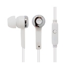 Fone De Ouvido Tipo Earphone Com Microfone - Prata