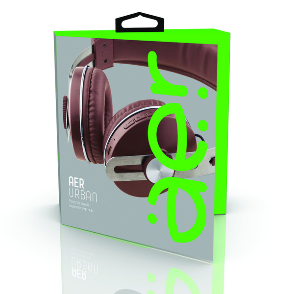 Fone De Ouvido Urban Sem Fio Aer04bn Brown - Aer