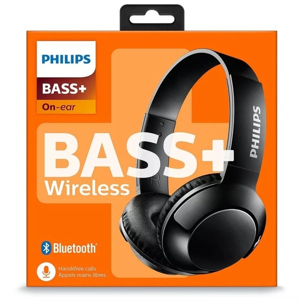 Fone de ouvido wireless supra auricular shb3075 preto philips clearance