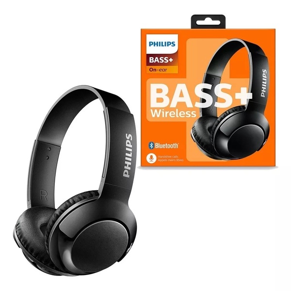 Fone de ouvido wireless supra auricular shb3075 preto philips clearance