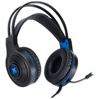 Fone Headset Gamer Lugh Led Azul Usb Com Microfone Flexivel -