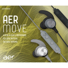 Fone Ouvido Bluetooth Intra-auricular Aermove Prata Geonav