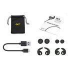 Fone Ouvido Bluetooth Intra-auricular Aermove Prata Geonav