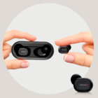 Fone Ouvido Bluetooth Qcy 5.0 Sem Fio Duplo Com Microfone