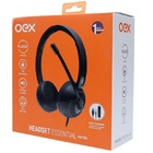 Fone Ouvido Headset Essential P3 + Usb Preto Oex Hs104