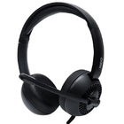 Fone Ouvido Headset Essential P3 + Usb Preto Oex Hs104