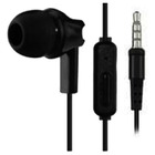 Fone Ouvido Intra Auricular Com Microfone Knup Preto