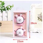 Fone Ouvido Orelha Coelho Brown Com Fio Microfone Kn-211