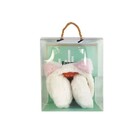 Fone Ouvido Orelha Gato Peludo C/fio – Ql-407 – Exbom Branco