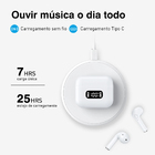 Fone Ouvido Tranya F1 Bluetooth 5.3 Driver 13mm Modo Jogo