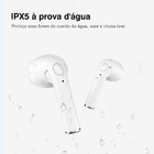 Fone Ouvido Tranya F1 Bluetooth 5.3 Driver 13mm Modo Jogo