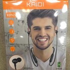 Fone Sport Earphone Wireless Kaidi Kd922 Original Novo Preto