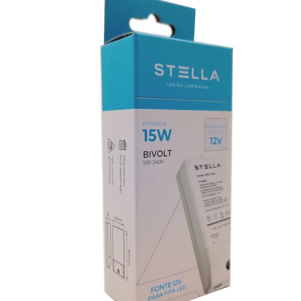 Fonte 12v 15w Para Fita De Led