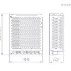 Fonte 24v Eco 100w Para Fita Led