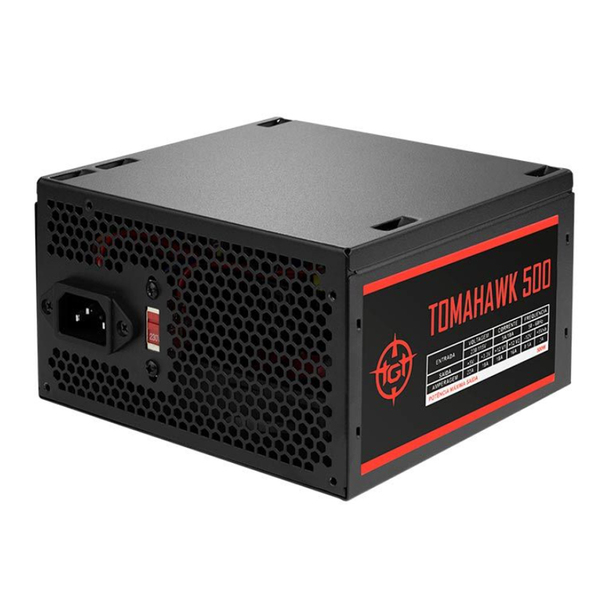Fonte 500w Real Bivolt Tgt Preto Tmwk500 Tomahawk