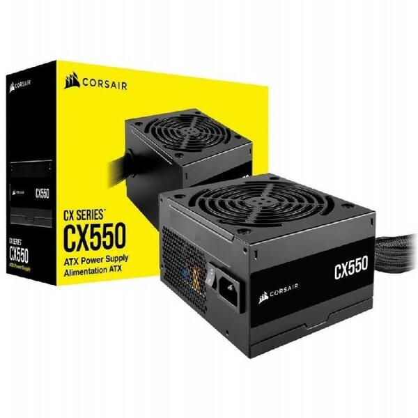 Fonte Atx Corsair 550w 80 Plus Bronze Preto Series Cx550 Cp-9