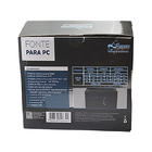 Fonte Atx Gamer 450w Bivolt Para Pc Cowboy Kp-533 Knup Silenc