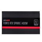 Fonte Atx Pcyes 400w Spark 75+ Pfc Ativo Cabos Flat Pcyes