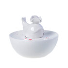 Fonte Bebedouro Automático De Cerâmica Para Gatos 1,3l Baleia