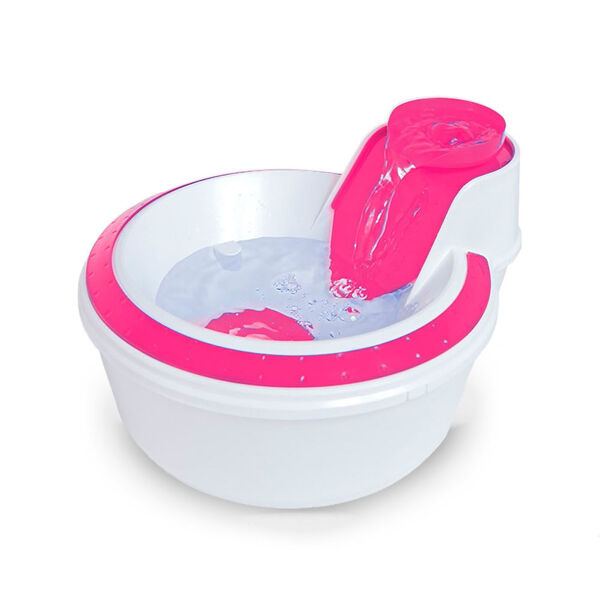 Fonte Bebedouro Petlon Para Cães E Gatos Rosa 220v