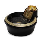 Fonte Bebedouro Premium Petlon Para Cães E Gatos Preto Com Ou