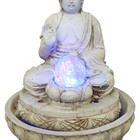 Fonte Buda Da Paz Com Bola E Led 01093