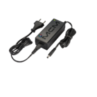 Fonte Cftv Mcm Smart Meter 12 8vcc 5a  Com Tomada