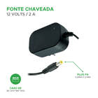 Fonte Chaveada 12v 2a Bivolt Plug 5,5mm X 2,1mm