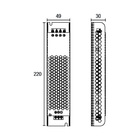 Fonte Colmeia Para Fita Led Blumenau 12v 16,5a / 200w Bivolt