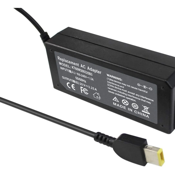 Fonte Compatível Para Notebook Ibm Lenovo T440 20v Plug Usb