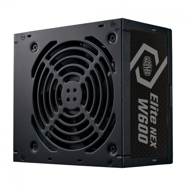 Fonte Cooler Master Elite Nex W600 600w 80 Plus White Preta