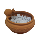 Fonte de Água Cerâmica Oriental Terracota 20x12cm 127V(110V)