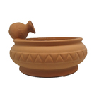 Fonte de Água Cerâmica Oriental Terracota 20x12cm 127V(110V)