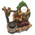 Fonte De Agua Decorativa Feng Shui Cascata Iluminação Led