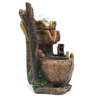 Fonte De Agua Decorativa Feng Shui Cascata Iluminação Led