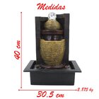 Fonte De Água Decorativa Luz De Led Bivolt