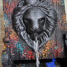 Fonte De Água Leão Splash 01082