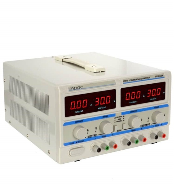 Fonte De Alimentação Digital Simétrica Ip-305sm Bivolt