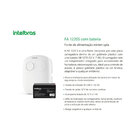 Fonte De Alimentação Intelbras Fa1220s Com Bateria