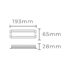 Fonte De Alimentação Nordecor Ip67 12,5a / 150w 12v Bivolt Un