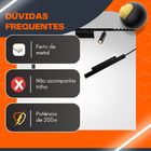 Fonte Driver 200W 48V 4A IP65 Blindada para Trilho Magnético