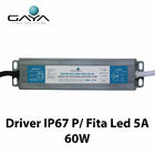 Fonte Driver Gaya  Ip67 P/ Led 5a 60w Blindado 12v