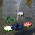 Fonte Solar Magica Agua Chafariz Bomba Decoraçao Flutuante Ja