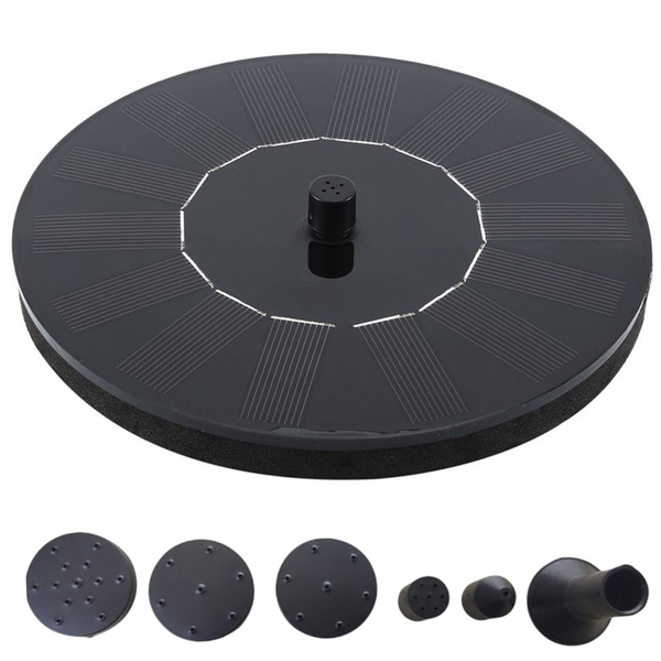 Fonte Solar Magica Agua Chafariz Bomba Flutuante Decoracao Ja