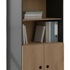 Fora De Linha - Armário Gamer 158 Altura Outlaw Player -preto