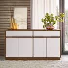 Fora De Linha - Balcão Buffet 4 Portas E 2 Gavetas De 150cm E