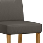 Fora De Linha - Kit 02 Cadeiras Para Mesa De Jantar Estofada